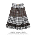 LaceBravo_Plaid_Patchwork_Lace_Trim_Drawstring_High_Waist_Layered_Women's_Polyester_Midi_Skirts_1085502023195_MISSTT