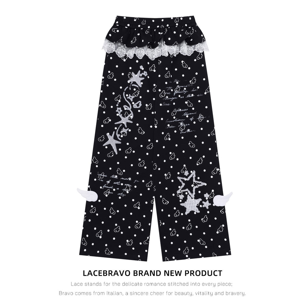 LaceBravo_Polka_Dot_Rabbit_Music_Note_Print_Loose_Fit_Women's_Cotton_Hoodies_1080065414040_MISSTT