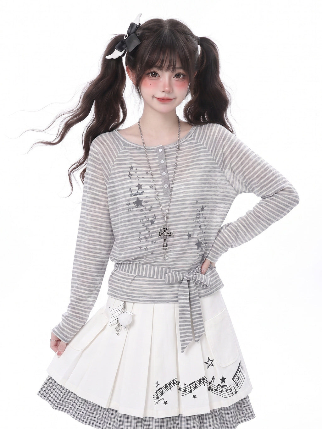 LaceBravo_Star_Stripe_Print_Round_Neck_Loose_Women's_Lightweight_Long_Sleeve_T-shirts_1068731586666_MISSTT