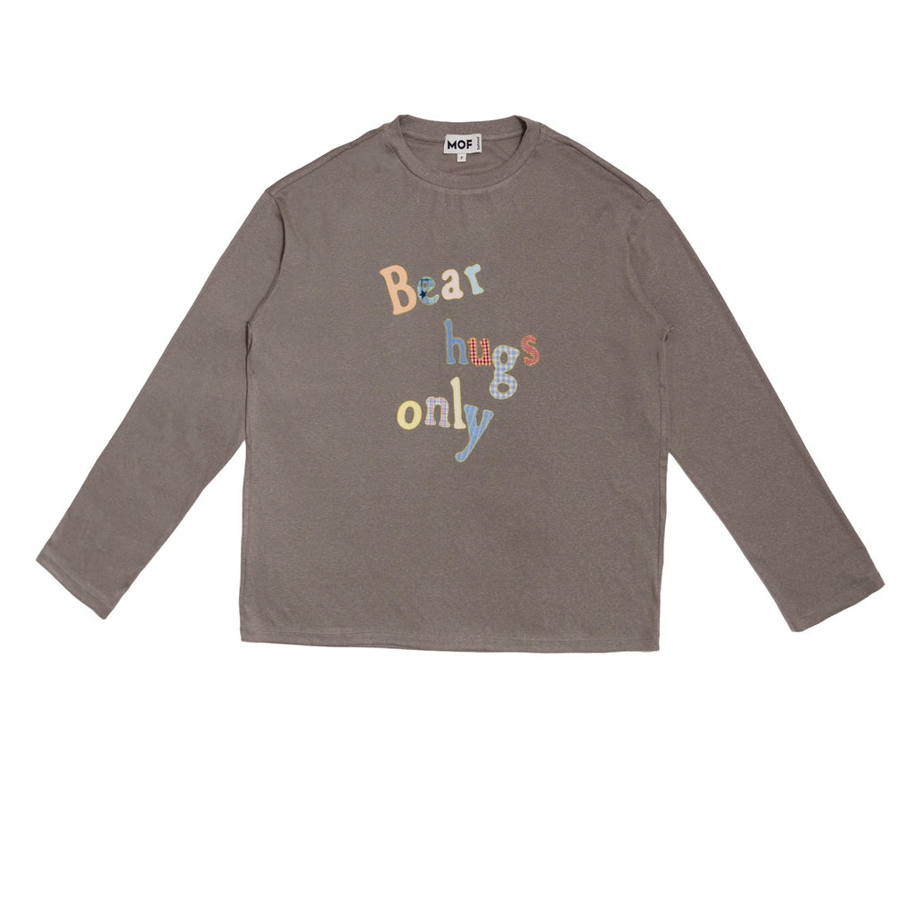 MOF_Bear_Applique_Printed_Round_Neck_Women's_Lyocell_Blend_Long_Sleeve_T-shirts_1039777275435_MISSTT