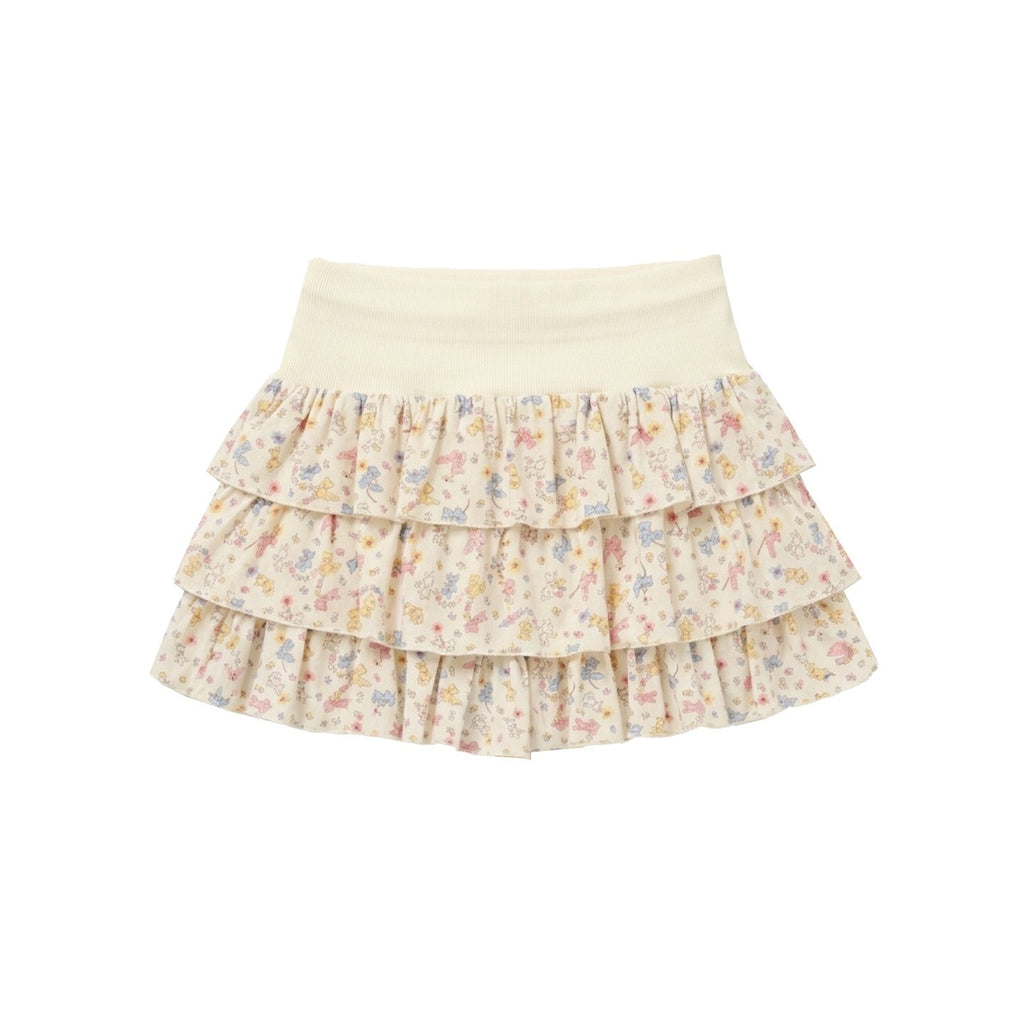 MOF_Beige_Animal_Print_Tiered_Pleated_Ruffle_Women's_Velvet_Mini_Skirts_1055943324083_MISSTT