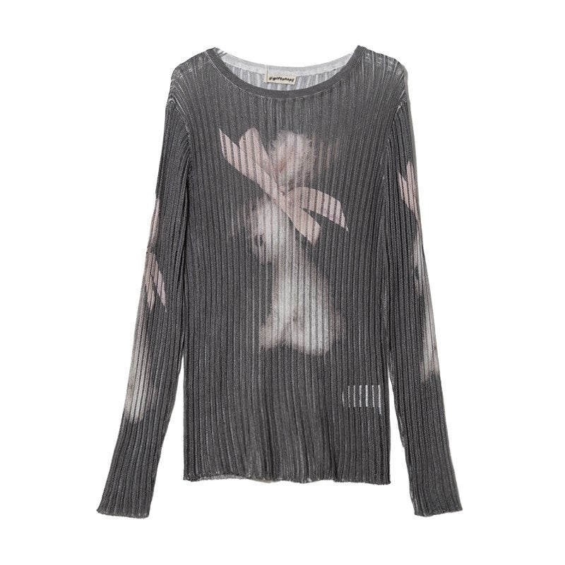MOF_Cute_Bow_Print_Ribbed_Women's_Lightweight_Knit_Long_Sleeve_T-shirts_979536397106_MISSTT
