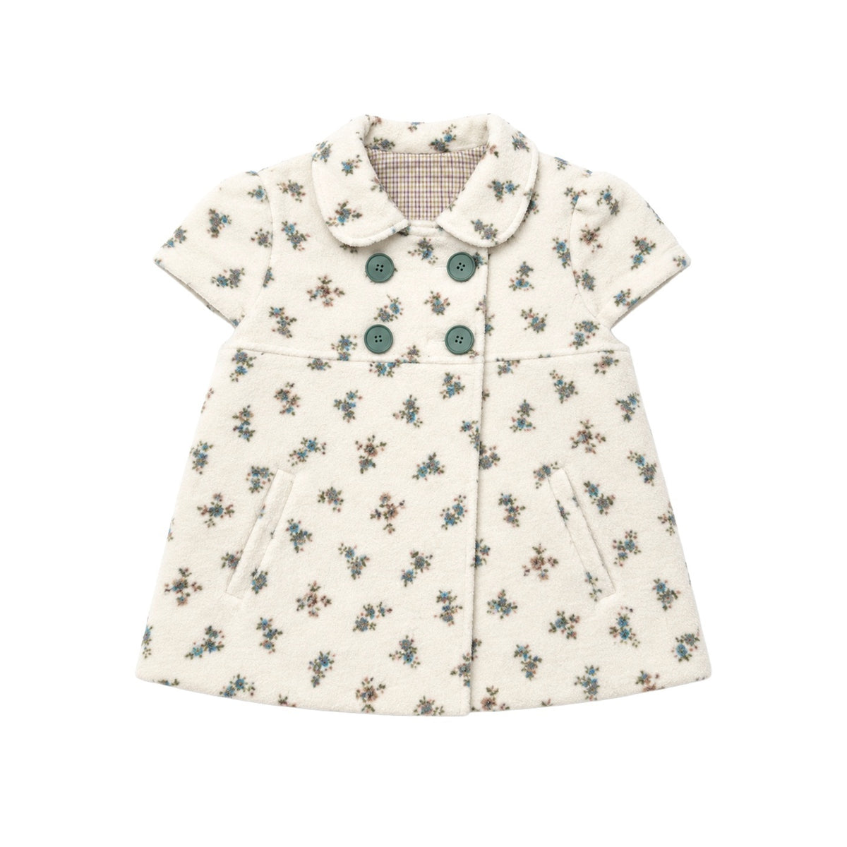 MOF_Fleece_Floral_Print_Bubble_Sleeve_Doll_Collar_Patchwork_Women's_Polyester_Matching_Skirt_Sets_1084813958746_MISSTT