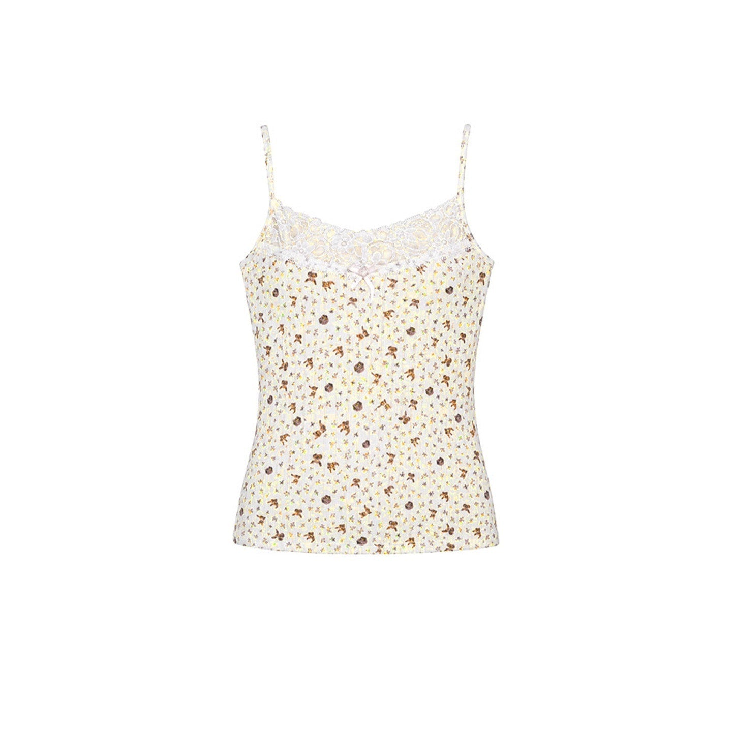 MOF_Floral_Bear_Print_Knit_Cardigan_Camisole_Women's_Cotton_Matching_Skirt_Sets_1063274191767_MISSTT