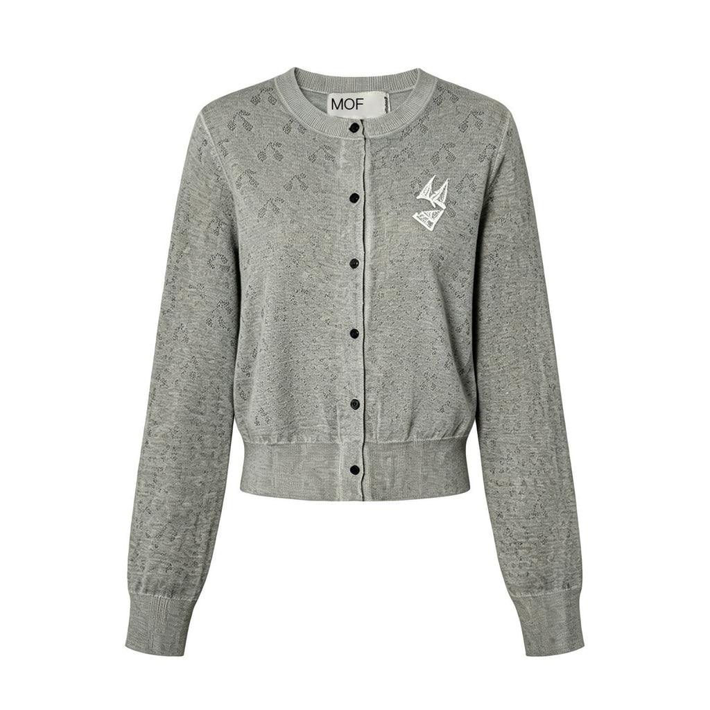 MOF_Light_Gray_Soft_Cherry_Knit_Round_Neck_Women's_Cotton_Cropped_Cardigans_1047581493927_MISSTT