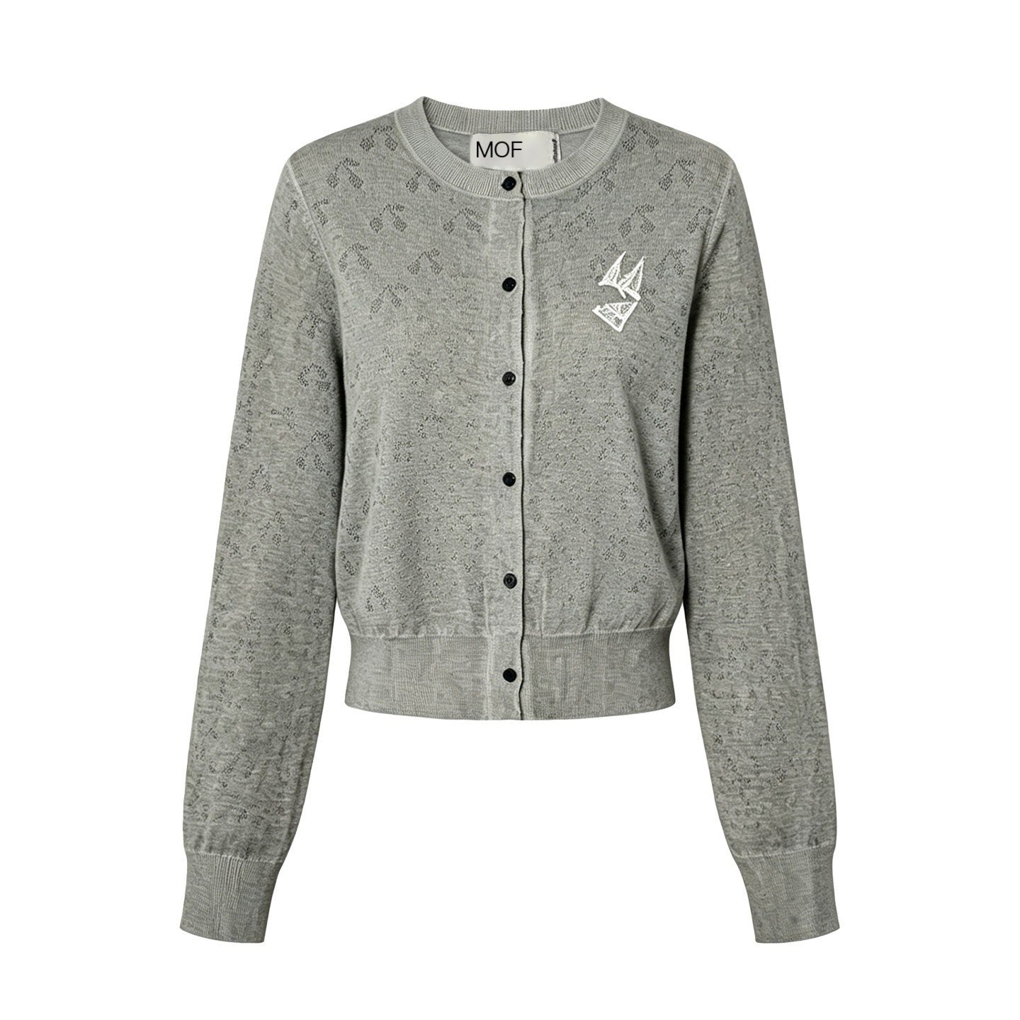 MOF_Light_Gray_Soft_Cherry_Knit_Round_Neck_Women's_Cotton_Cropped_Cardigans_1047581493927_MISSTT