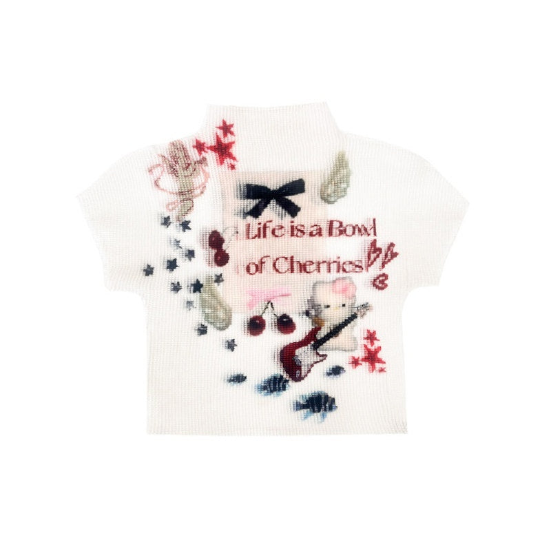 MOF_Playful_Graffiti_Printed_Ruched_Slim_Fit_Women's_Polyester_Crop_Tops_1028567069734_MISSTT