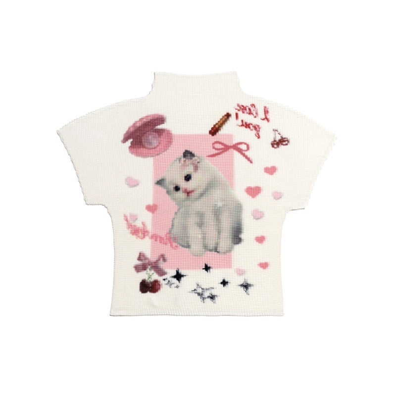 MOF_Playful_Graffiti_Printed_Ruched_Slim_Fit_Women's_Polyester_Crop_Tops_1028567069734_MISSTT