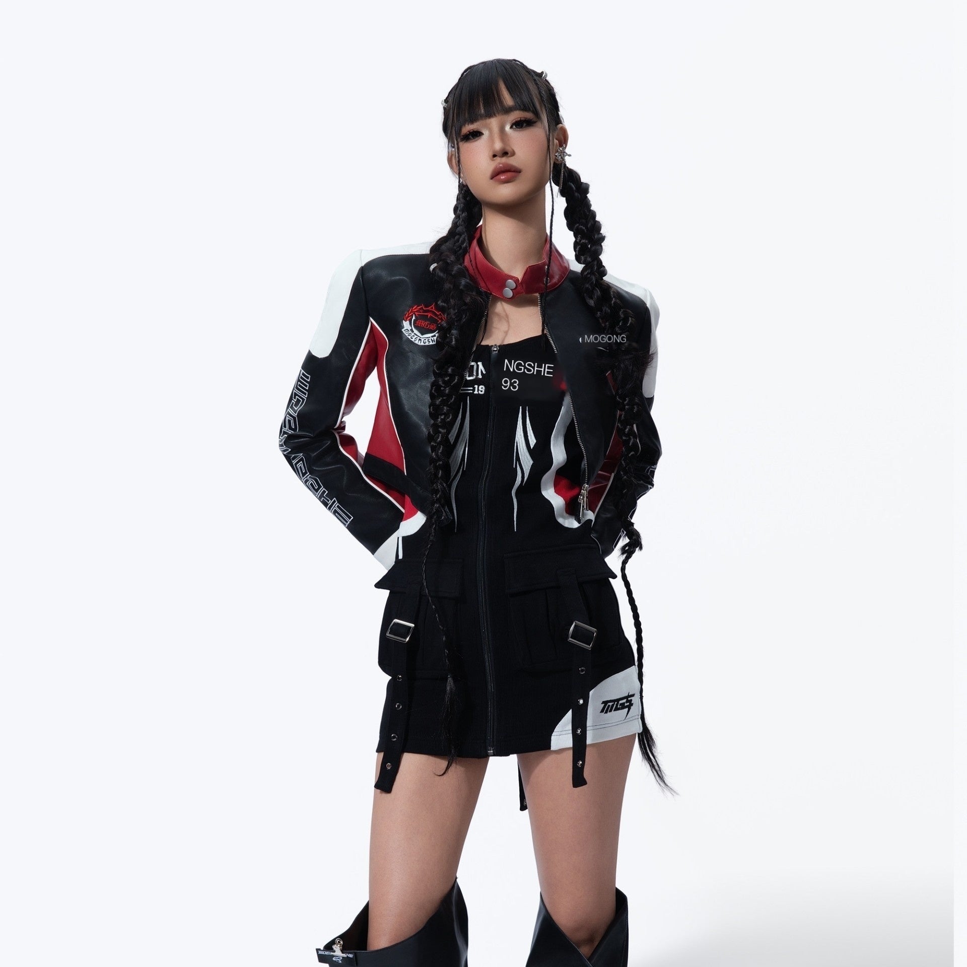 MOGONGSHE_American_Retro_Heavy_Duty_Cropped_Patchwork_Biker_Women's_Pu_Leather_Jackets_974295908299_MISSTT