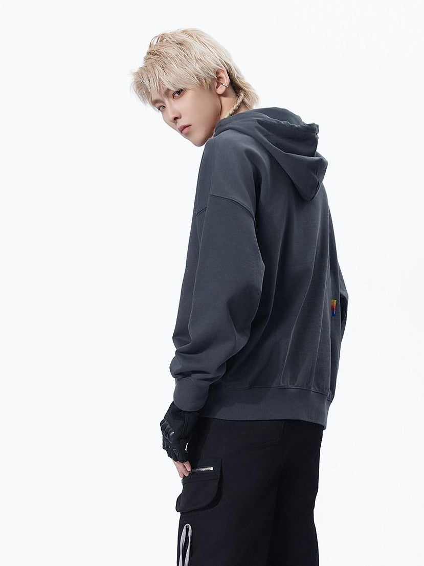 MOGONGSHE American Vintage Slouchy Chic Women's Heavyweight Cotton Hoodies