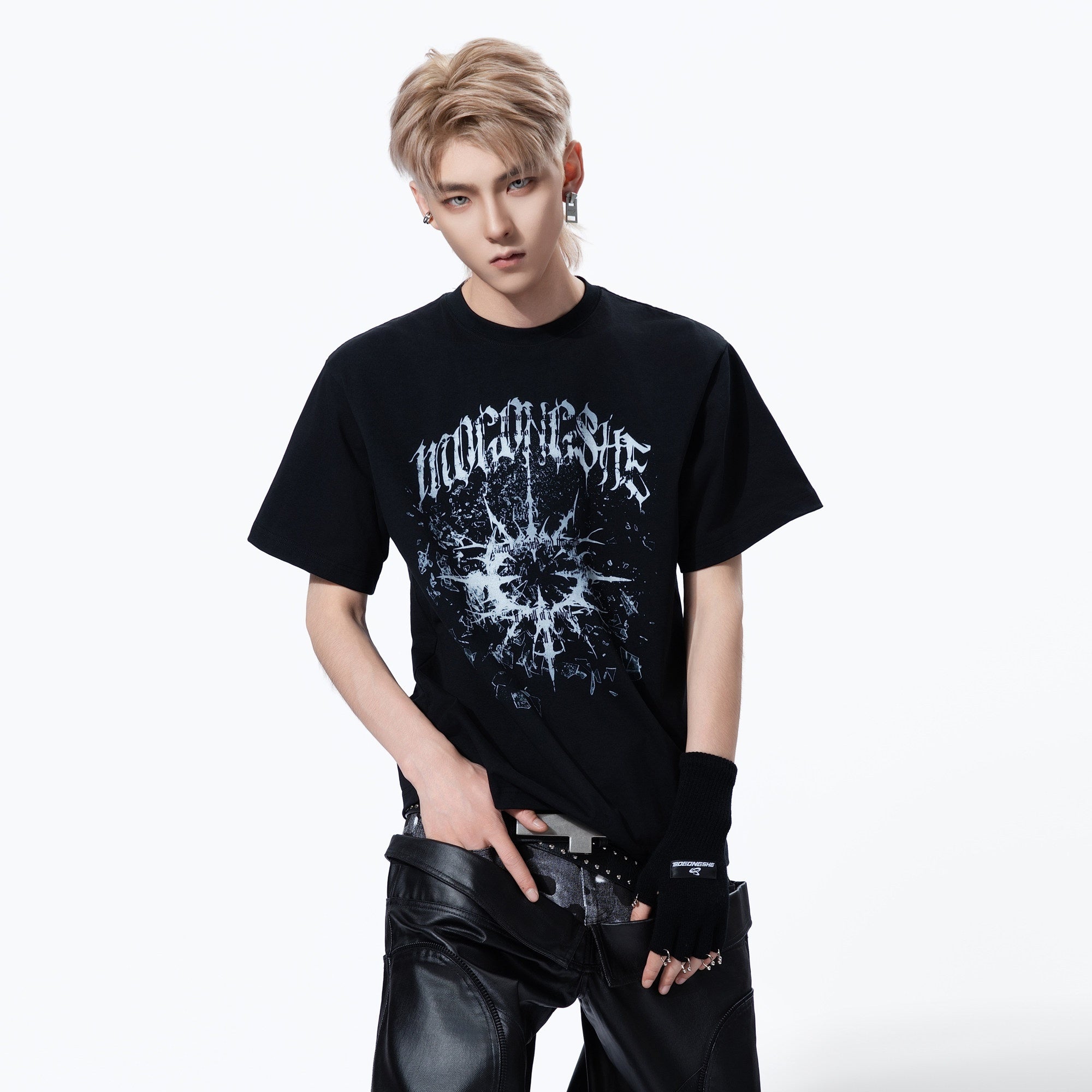 MOGONGSHE_Broken_Starburst_Gothic_Print_Punk_Drop_Shoulder_Women's_Short_Sleeve_T-shirts_1070677092860_MISSTT