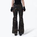 MOGONGSHE_Camouflage_Vintage_Cargo_Zipper_Printed_Slimming_Women's_Denim_Flare_Jeans_975409215106_MISSTT