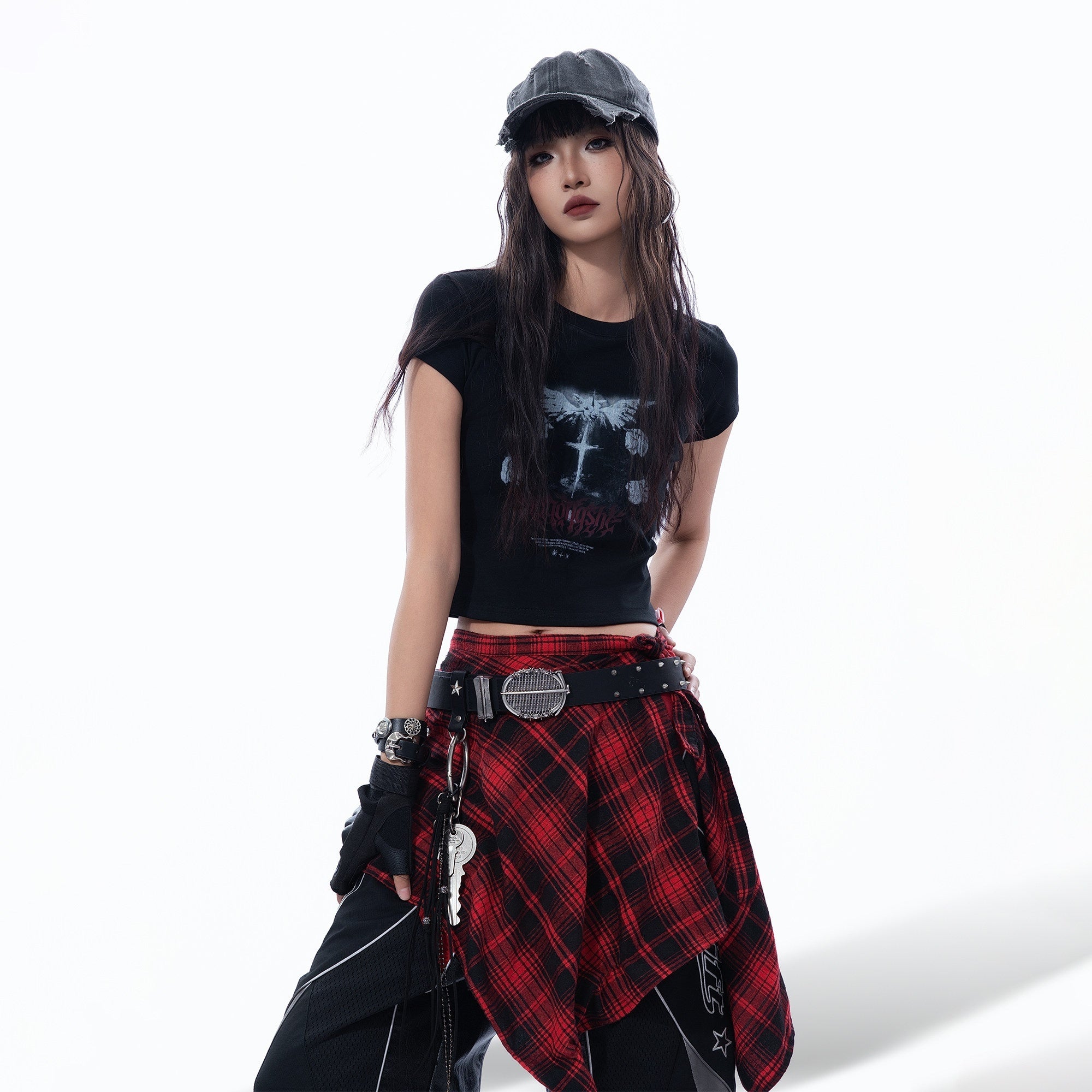 MOGONGSHE_Dark_Gothic_Wing_Print_Slimming_Short_Sleeve_Slim_Fit_Women's_Crop_Tops_1066906855714_MISSTT