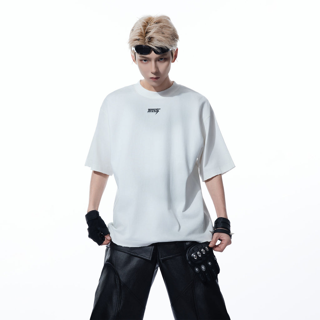 MOGONGSHE_Oversized_Solid_Print_Heavyweight_Women's_Cotton_Short_Sleeve_T-shirts_920070301754_MISSTT
