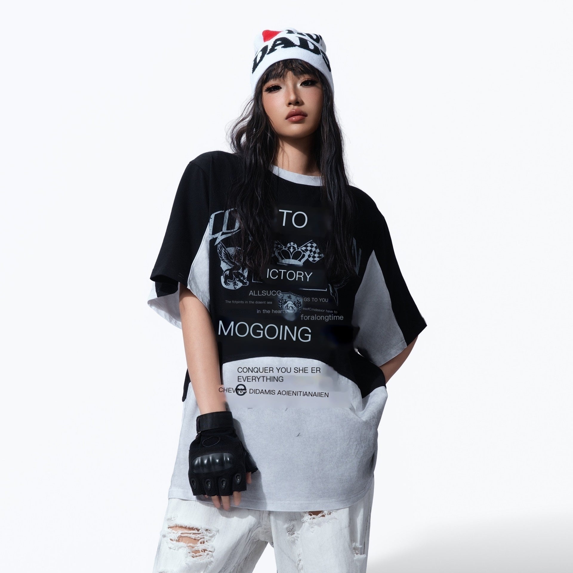 MOGONGSHE_Racing_Colorblock_Washed_Loose_Women's_Short_Sleeve_T-shirts_931261118859_MISSTT