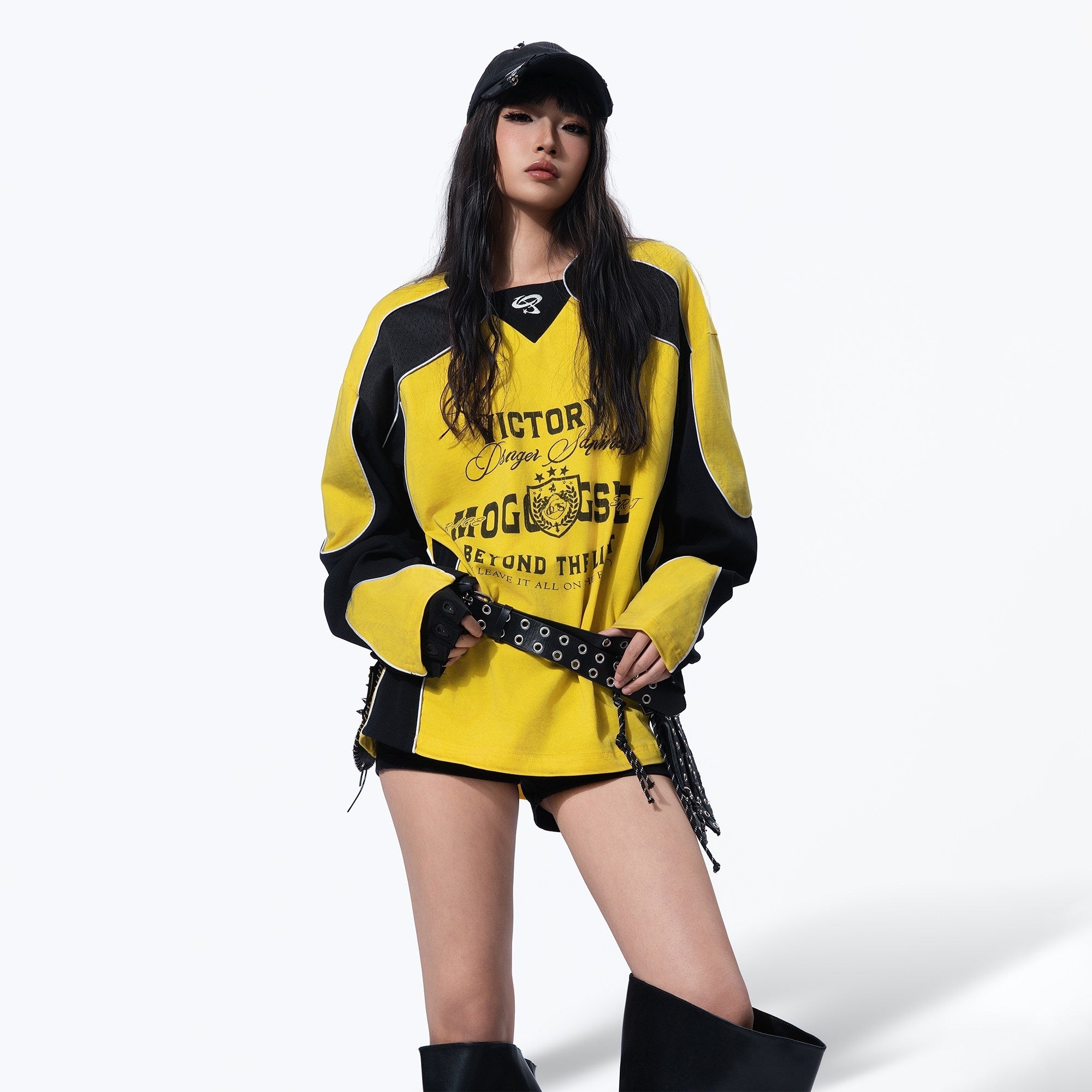 MOGONGSHE_Retro_Moto_Distressed_Spray_Print_Women's_Cotton_Long_Sleeve_T-shirts_989396337795_MISSTT