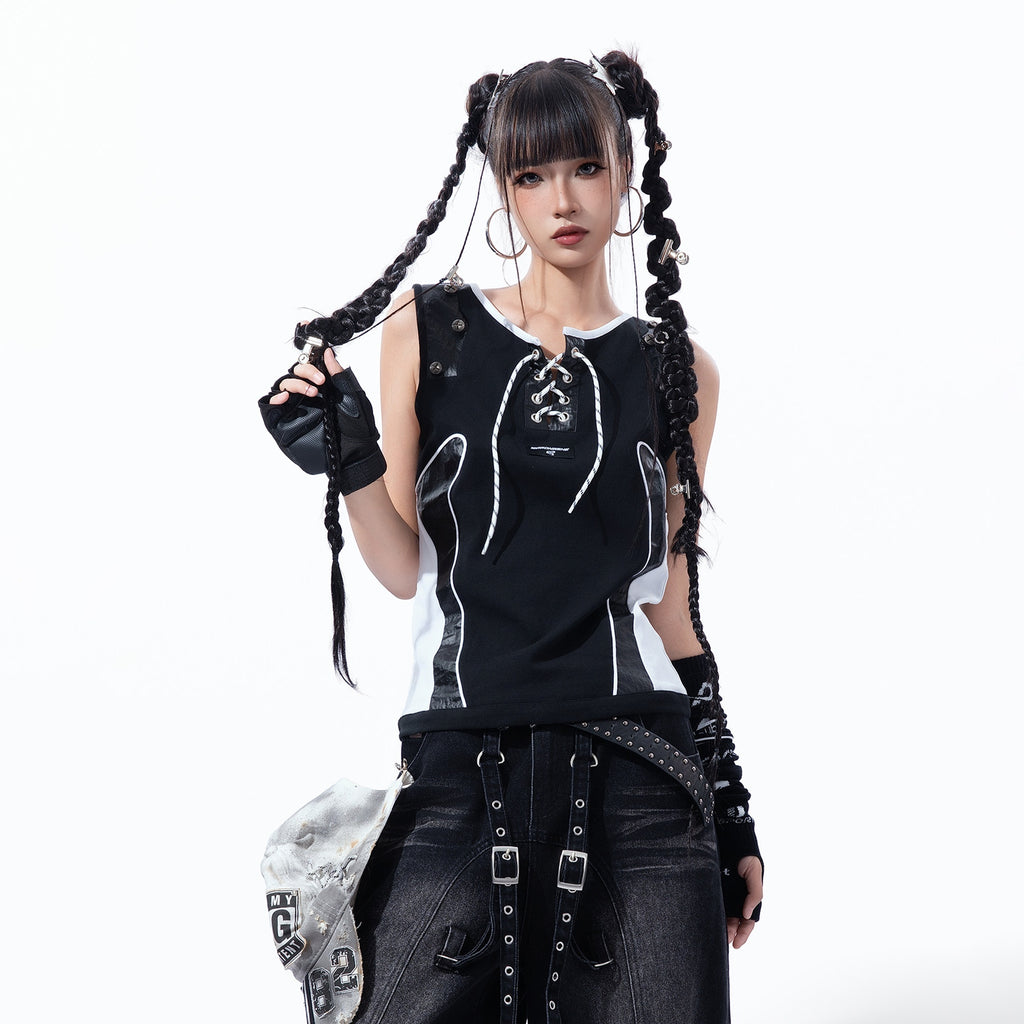 MOGONGSHE_Rivet_Leather_Patchwork_Strappy_Punk_Women's_Leather_Tank_Tops_1069465856161_MISSTT