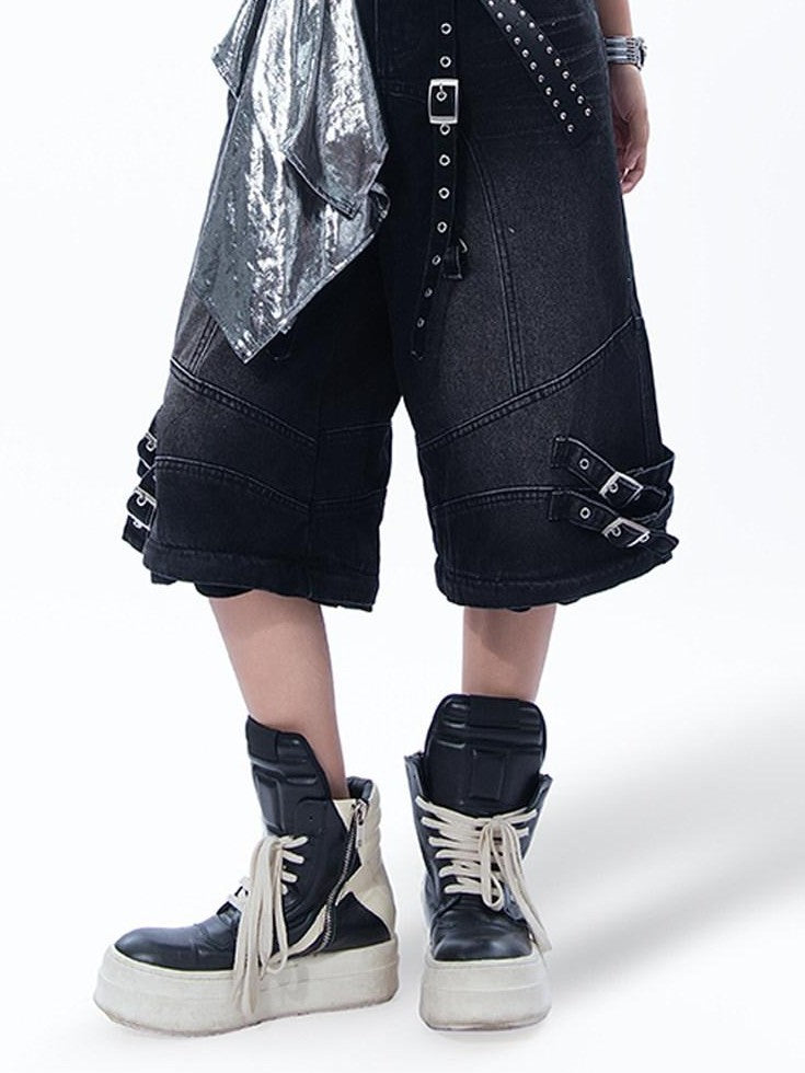 MOGONGSHE Vintage Patchwork Black Cat Bat Y2k Leopard Print Short Sleeve Women's Crop Tops