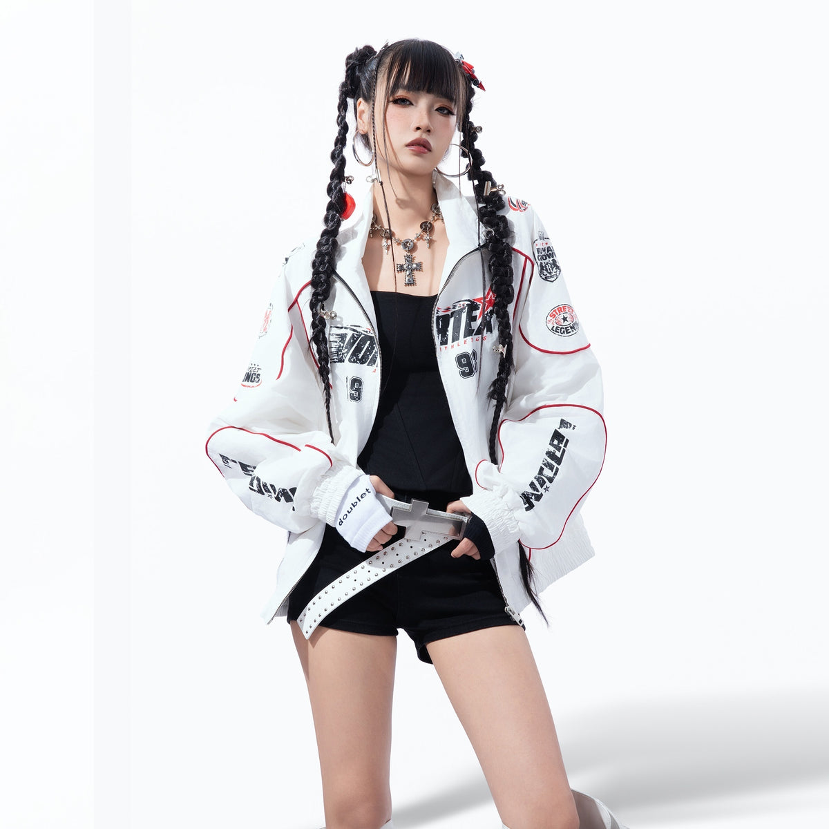 MOGONGSHE_Vintage_Racing_Distressed_Badge_Print_Patchwork_Women's_Lightweight_Moto_Jackets_1068723278141_MISSTT