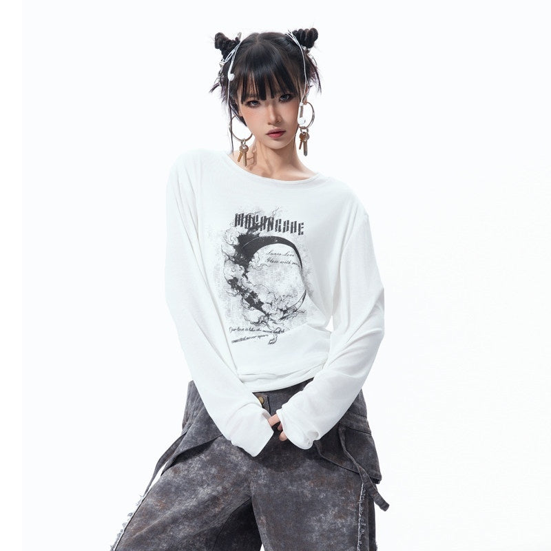 MOGONGSHE_White_American_Print_Uv_Protection_Women's_Lightweight_Loose_Long_Sleeve_T-shirts_1048500637160_MISSTT