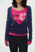 Miko_esst_Antique_Rose_V-neck_Layered_Vintage_Women's_Wool_Blend_Cardigans_895128967647_MISSTT
