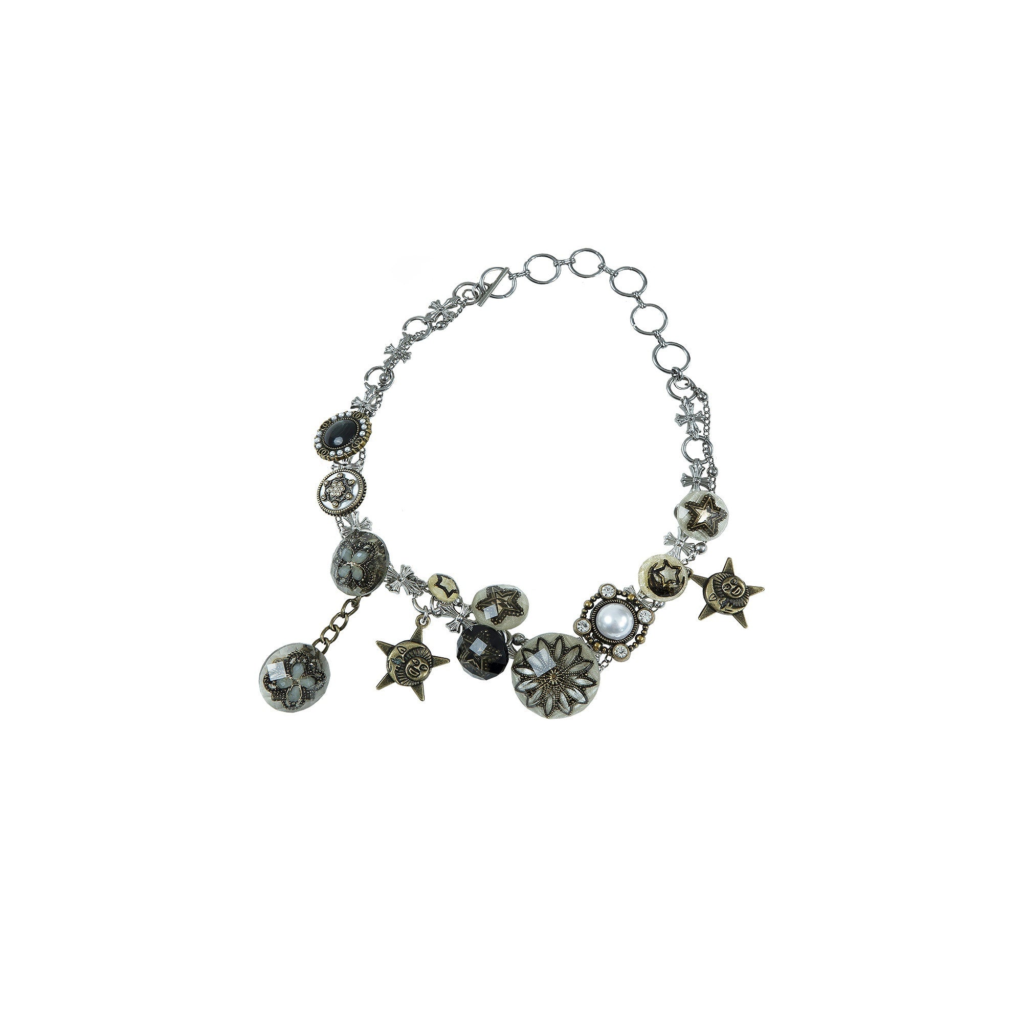 NO_ROMANCE_Dainty_Titanium_Steel_Celestial_Original_Mixed_Chain_Clavicle_Necklaces_MISSTT