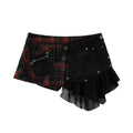 NO_ROMANCE_Detachable_Punk_Pleated_Low_Waist_Casual_Citywalk_Women_Patchwork_Mini_Skirts_MISSTT