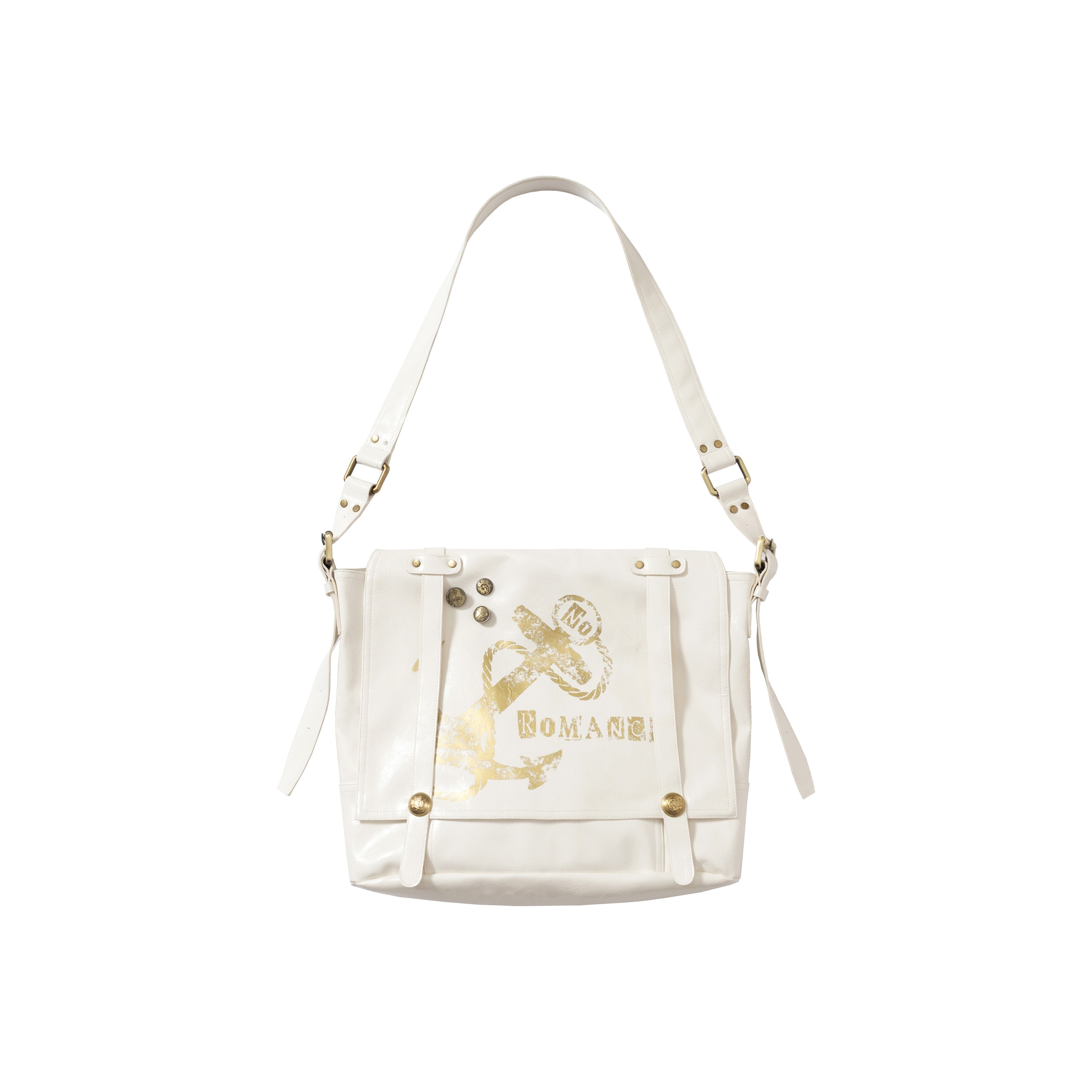 NO_ROMANCE_Durable_Pvc_Semi_Rigid_Shoulder_Crossbody_Black_White_Cross_Body_Bags_MISSTT