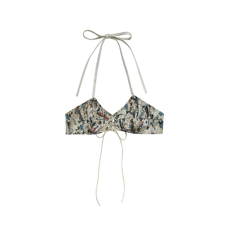 NO_ROMANCE_Floral_Patchwork_Vintage_Low_Rise_Polyester_Swimwear_Two_Piece_Bikinis_MISSTT