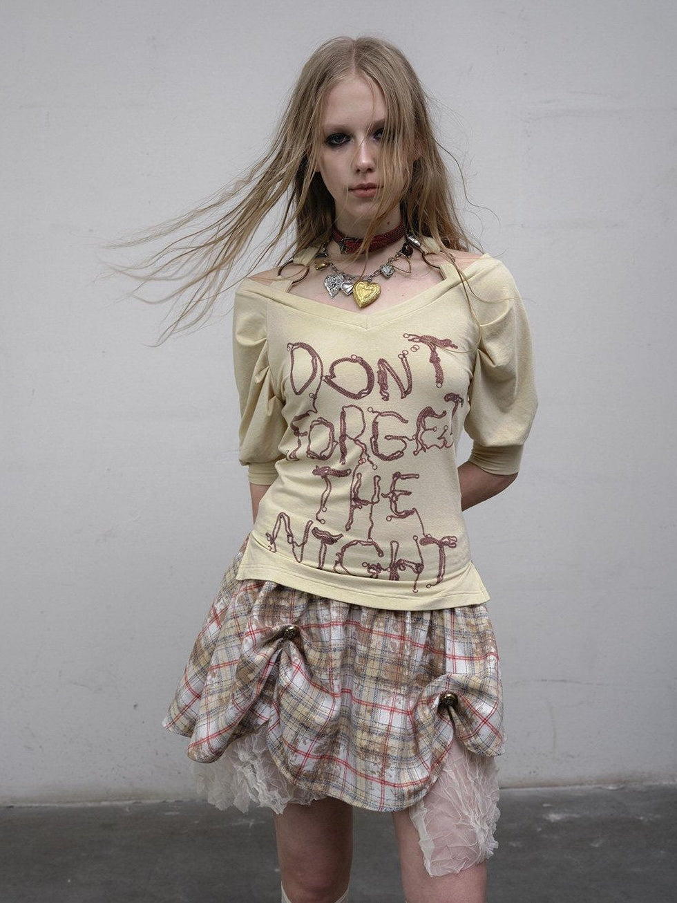 NO ROMANCE High Waist Vintage Pleated A Line Loose Fit Young Women Plaid Check Mini Skirts