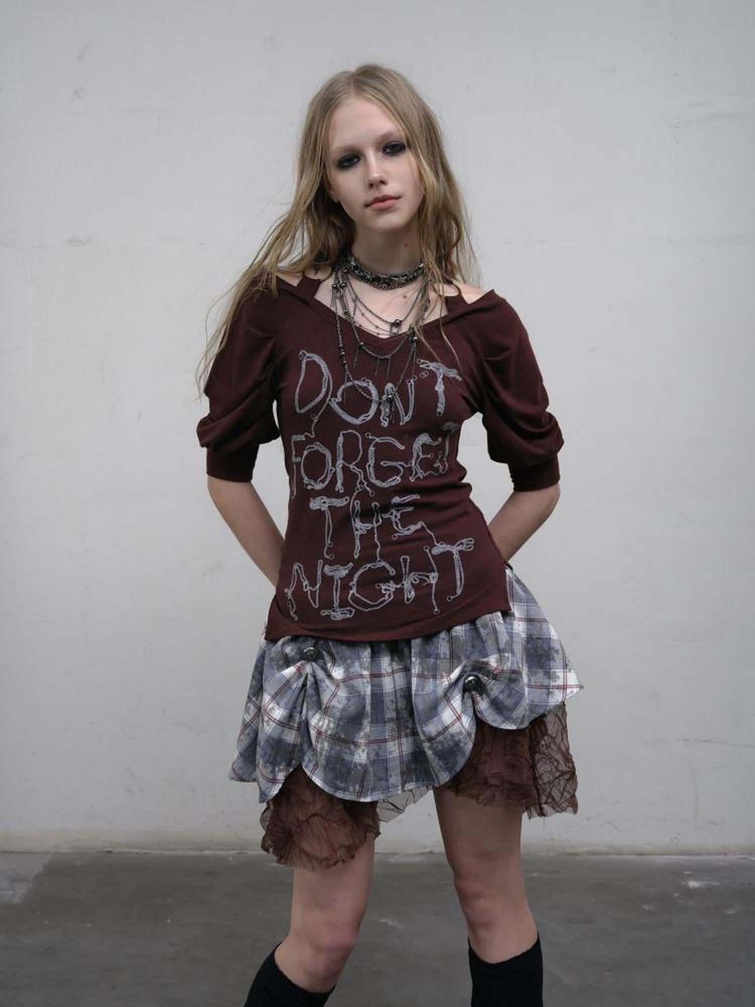 NO ROMANCE High Waist Vintage Pleated A Line Loose Fit Young Women Plaid Check Mini Skirts