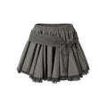 NO_ROMANCE_Pure_Cotton_Vintage_Mid_Rise_Distressed_Tiered_Relaxed_Warm_Gray_Mini_Skirts_MISSTT