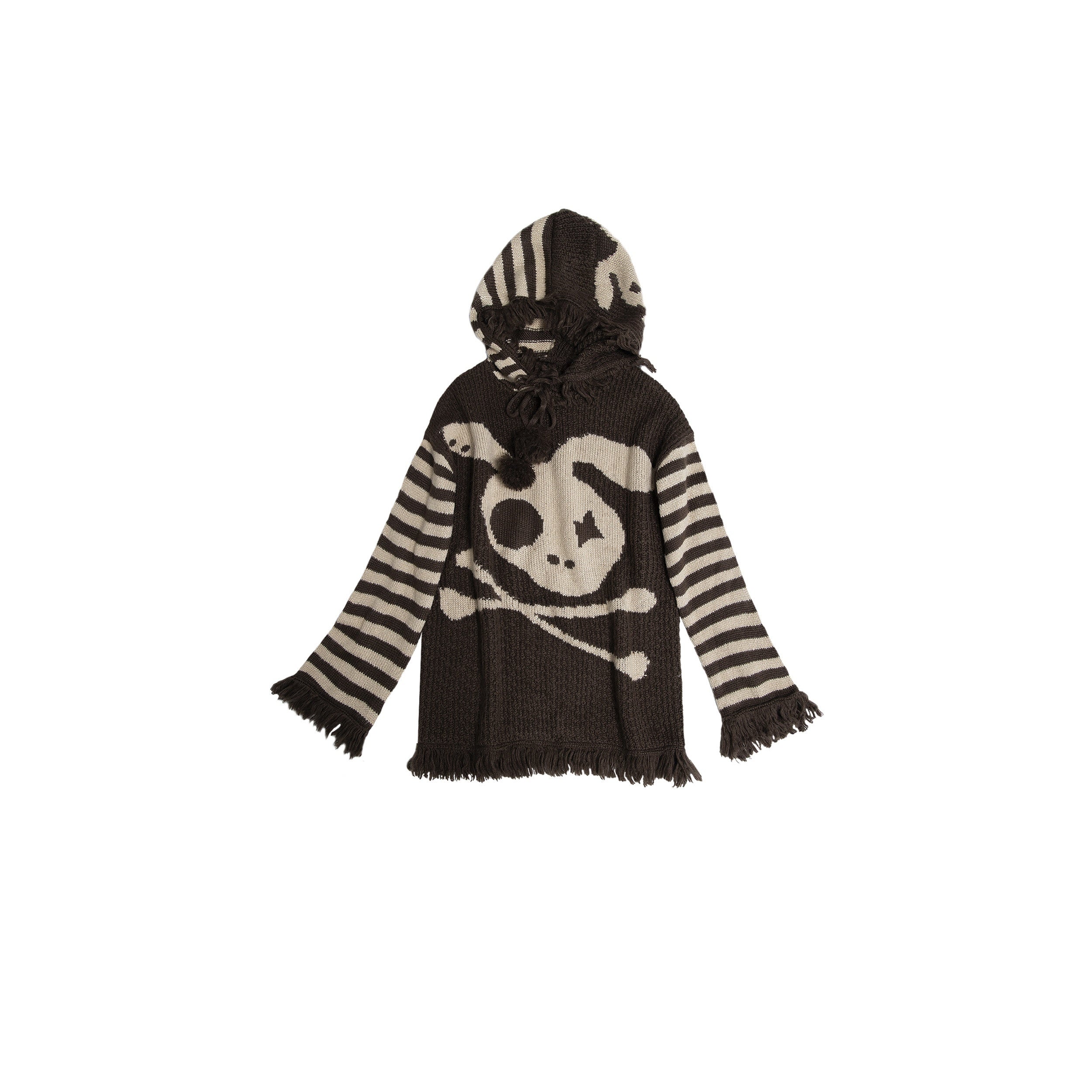 NO_ROMANCE_Red_Accent_Street_Style_Hooded_Pullover_Regular_Fit_Black_Khaki_Wine_Hoodies_MISSTT