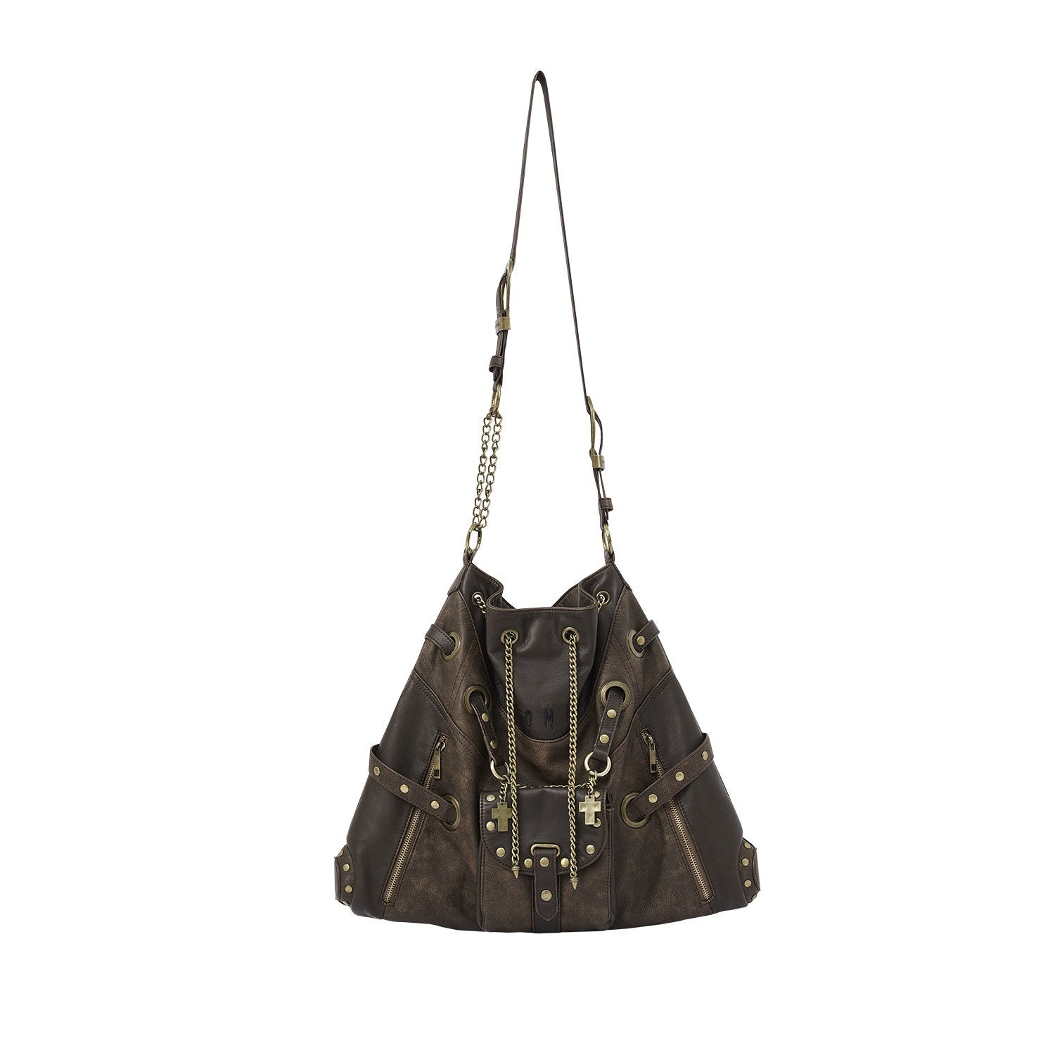 NO_ROMANCE_Spacious_Vintage_Artistic_Pu_Leather_Large_Everyday_Youth_Brown_Shoulder_Bags_MISSTT