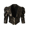 NO_ROMANCE_Studded_Metal_Punk_Oversized_Cropped_Puff_Sleeve_Womens_Button_Track_Jackets_MISSTT