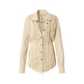 NO_ROMANCE_Sun_Protection_Original_Slim_Fit_V-neck_Button_Women_Cotton_Short_Sleeve_Shirts_MISSTT