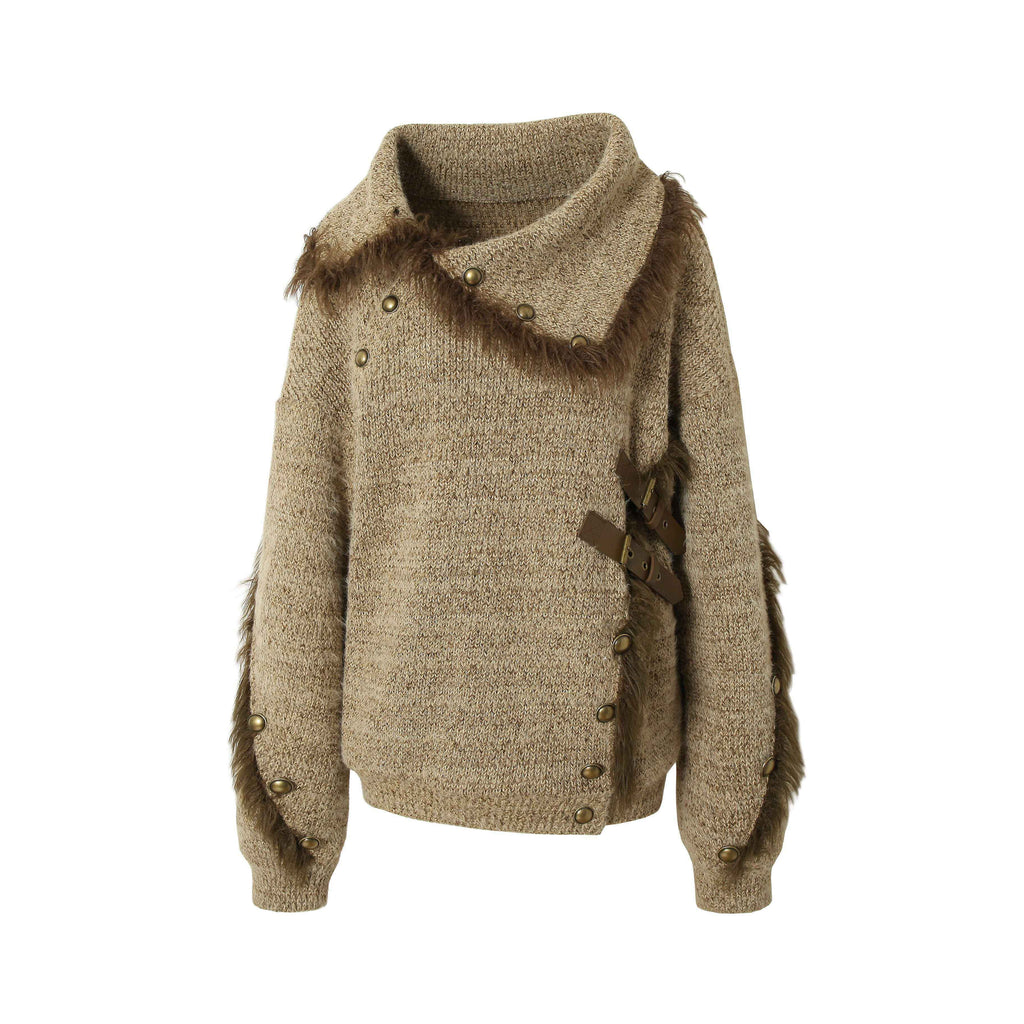 NO_ROMANCE_Thick_Cozy_Knit_Pullover_Street_Loose_Fit_Stand_Collar_Youth_Wheat_Sweaters_MISSTT
