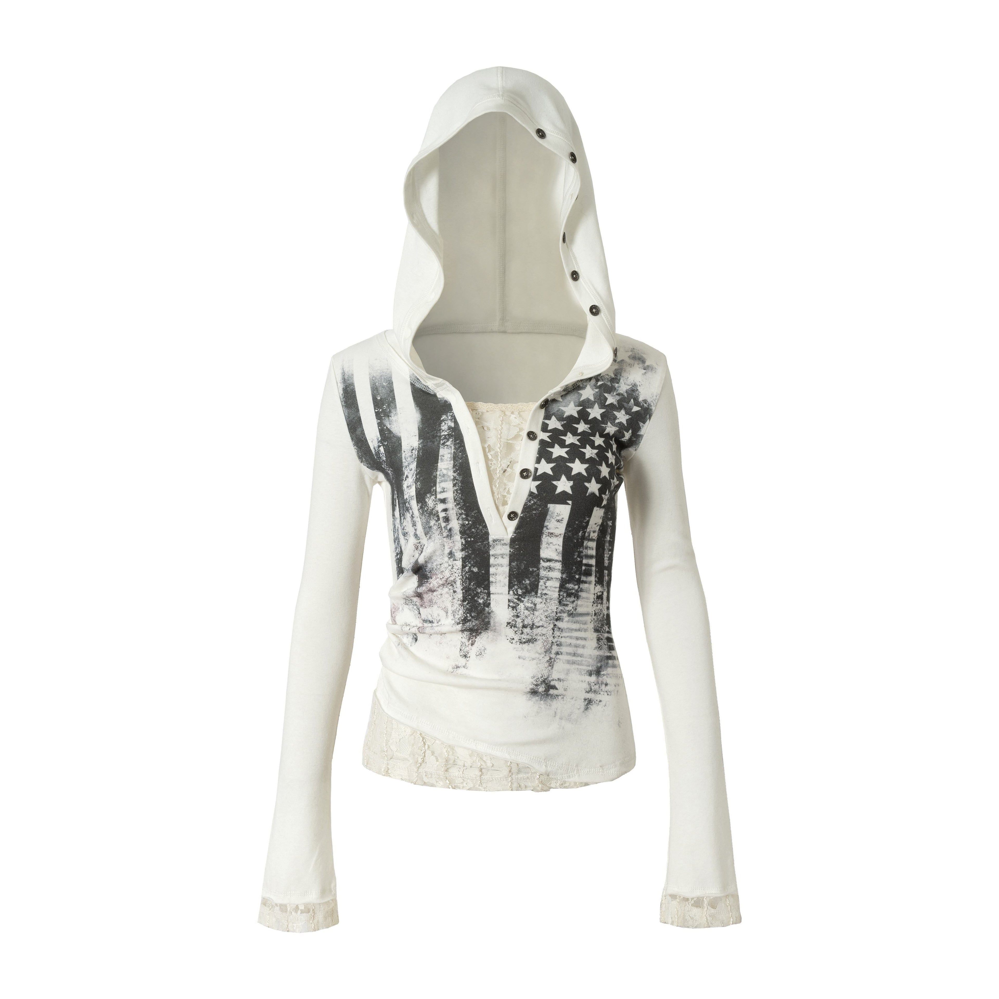 NO_ROMANCE_Vintage_Slim_V-neck_Bell_Sleeve_Letter_Print_Women_Cotton_Long_Sleeve_T-Shirts_MISSTT
