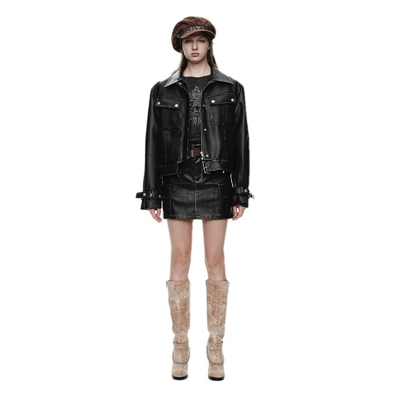 NextPassport_MOF_Black_Vintage_Distressed_Lapel_Women's_Polyester_Leather_Jackets_743937533796_MISSTT
