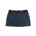 NextPassport_MOF_Blue_Denim_Contrast_Black_Leather_Waist_Zipper_Women's_Cotton_Blend_Mini_Skirts_829661474567_MISSTT