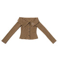 NextPassport_MOF_Brown_Striped_Knit_Oversized_Lapel_Off_Shoulder_Women's_Long_Sleeve_T-shirts_825342584807_MISSTT