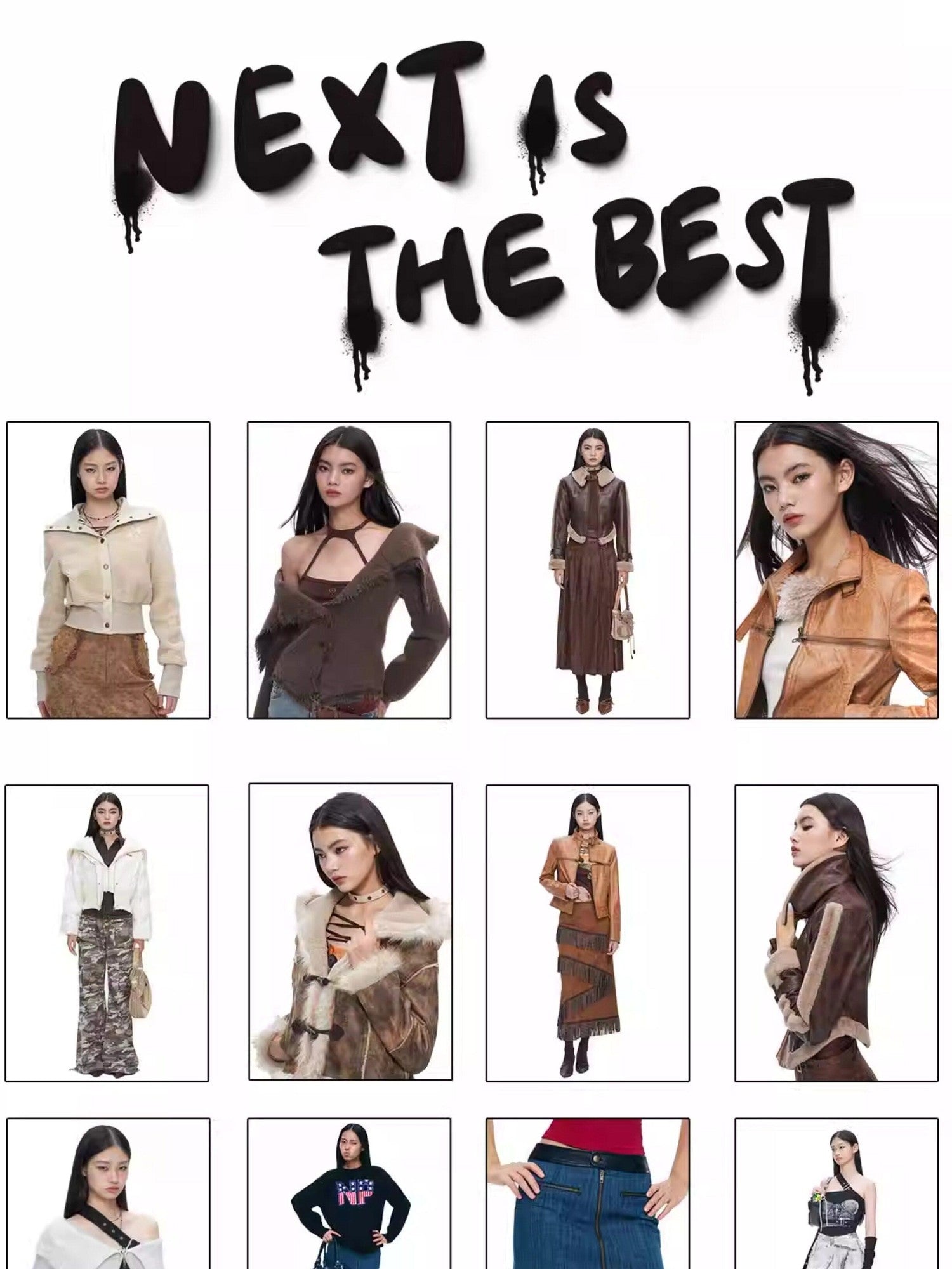 NextPassport MOF Brown Suede Pleated High Waist Women's Polyester Blend Maxi Skirts