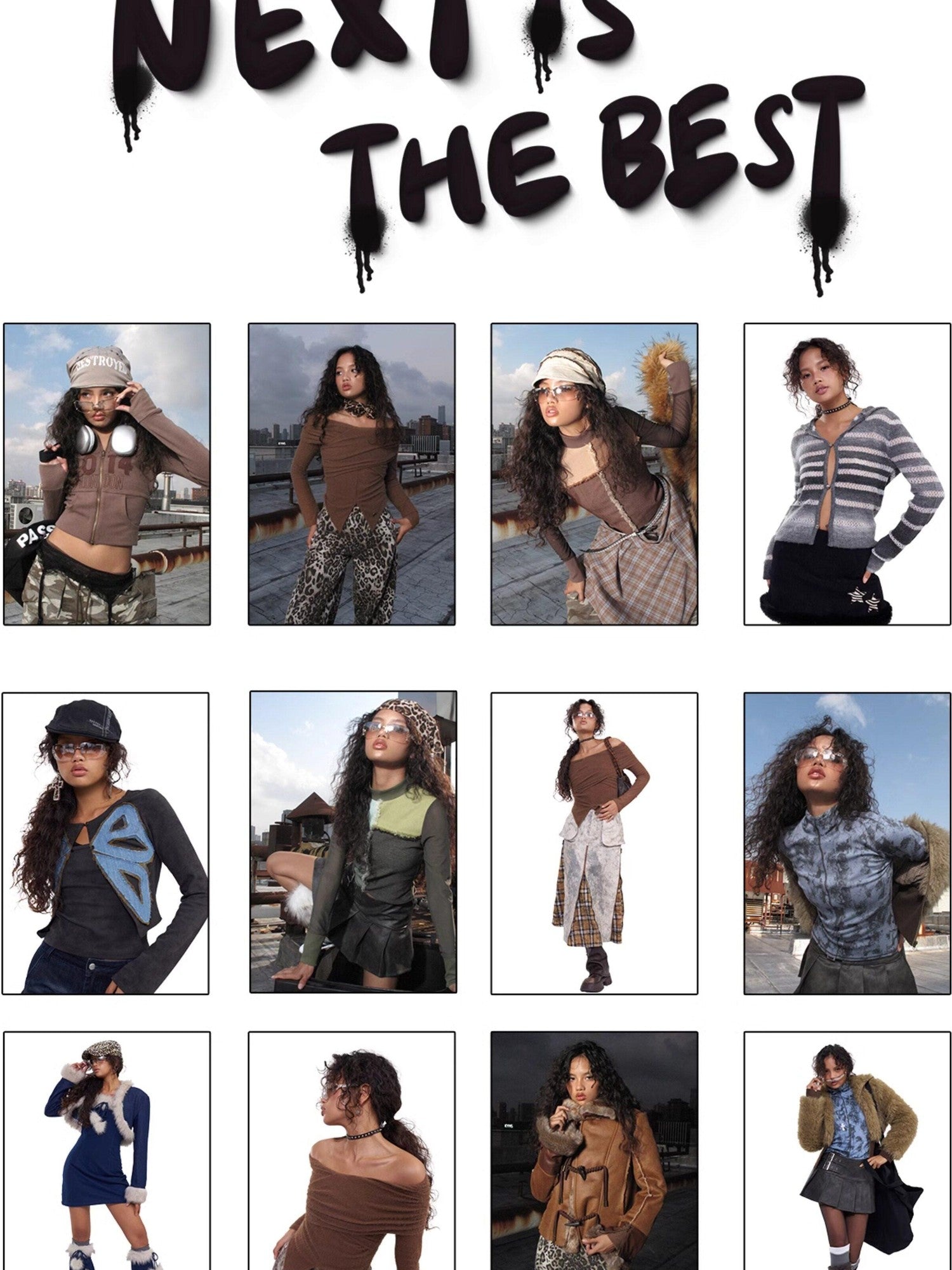 NextPassport MOF Deep Brown Twist Rope Button Shearling Lapel Cropped Women's Leather Jackets