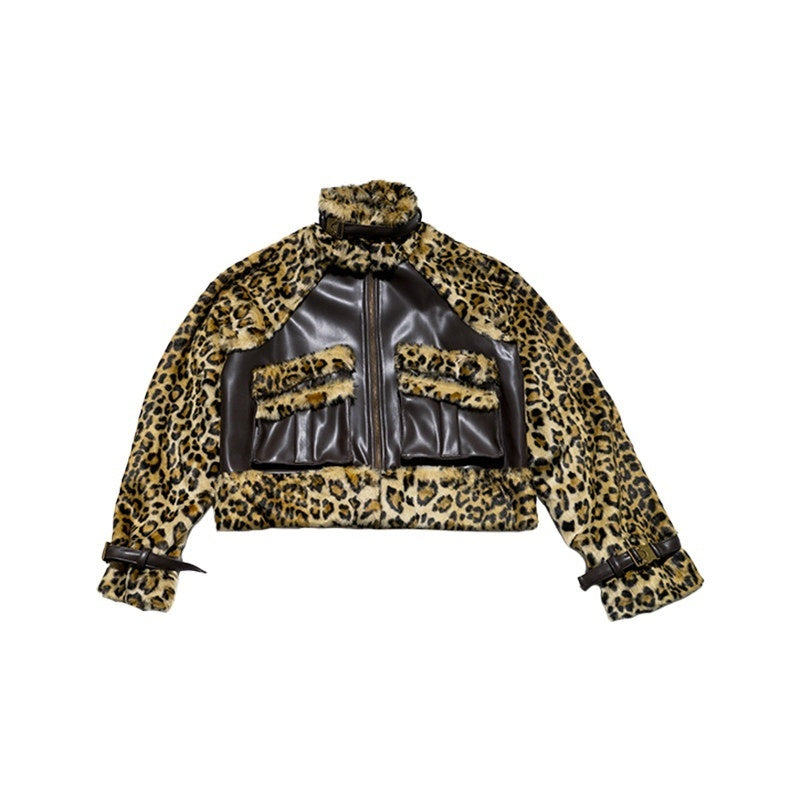 NextPassport_MOF_Denim_Leopard_Patchwork_Fur_Collar_High_Waist_Women's_Moto_Jackets_732063705957_MISSTT