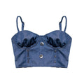 NextPassport_MOF_Denim_Studded_Ruched_Back_Zip_Cropped_Women's_Cotton_Blend_Camisoles_728957486586_MISSTT