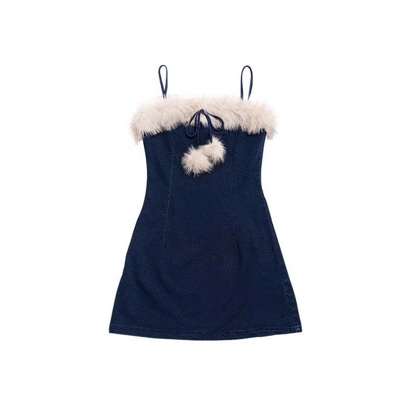 NextPassport_MOF_Fuzzy_Knitted_Denim_Strappy_Leg_Warmers_Women's_Slip_Mini_Dresses_845858531456_MISSTT