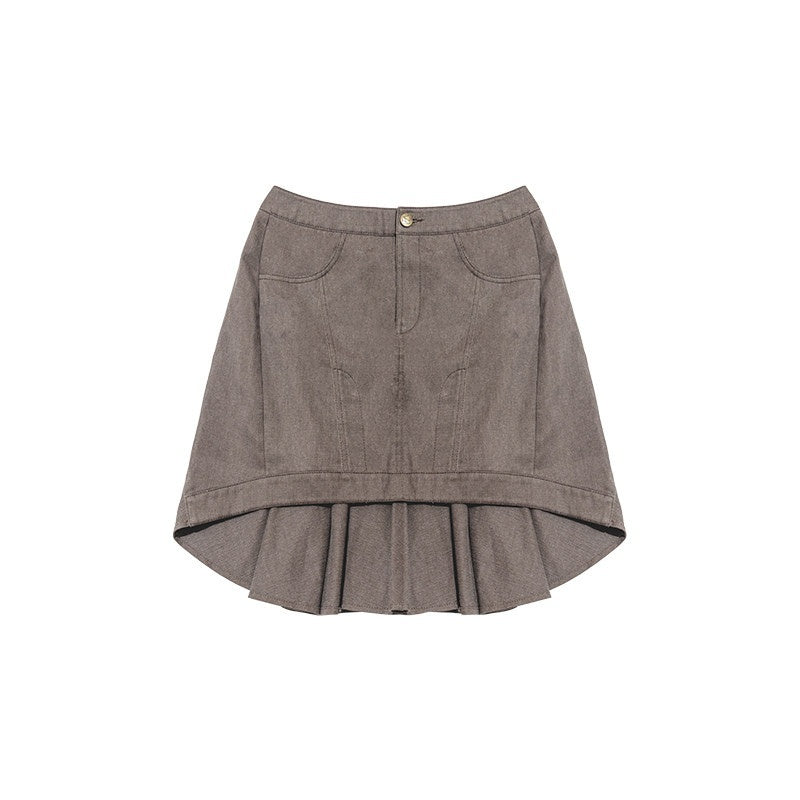 NextPassport_MOF_Gray_Vintage_Asymmetric_Front_Flat_Back_Pleated_Women's_Cotton_Blend_Mini_Skirts_825207425379_MISSTT