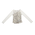 NextPassport_MOF_Light_Gray_Patchwork_Mesh_Asymmetric_Neck_Women's_Polyester_Long_Sleeve_T-shirts_889099003217_MISSTT