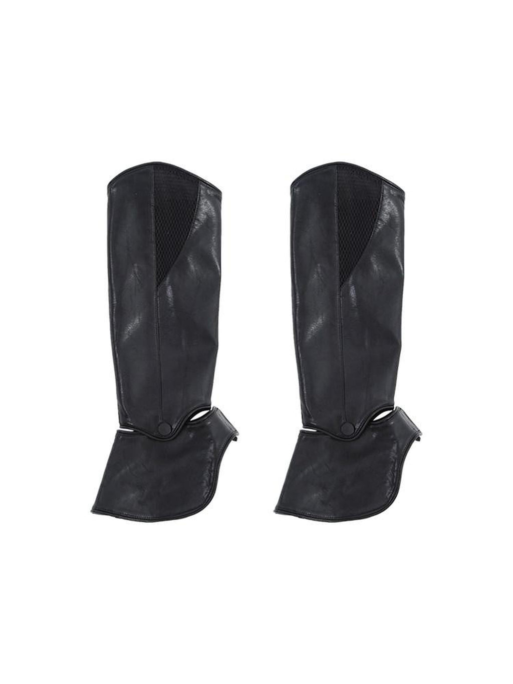 NextPassport MOF Motorcycle Equestrian Detachable Women's Leather Leg Warmers