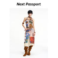 NextPassport_MOF_Newspaper_Graffiti_Strappy_Slit_Women's_Polyester_Slip_Midi_Dresses_934621511891_MISSTT